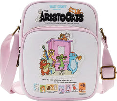 LOUNGEFLY Disney The Aristocats Poster Passport Crossbody Bag