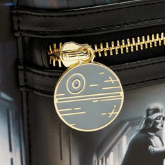 LOUNGEFLY Star Wars A New Hope Final Frame Double Strap Shoulder Bag