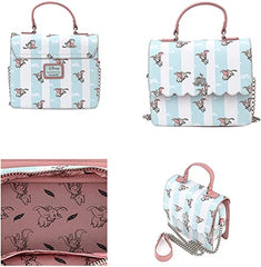 Loungefly Disney Dumbo Flying All Over Print Handbag Crossbody Bag