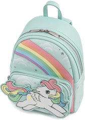 Loungefly My Little Pony Rainbow Light Blue-Rainbow Mini Backpack