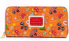 LOUNGEFLY Disney Ginger Bread Zip Around Wallet
