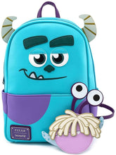 LOUNGEFLY Disney Sully with Boo Pouch Cosplay Womens Double Strap Shoulder Bag Purse