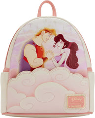 LOUNGEFLY Disney Hercules 25th Anniversary Meg and Herc Womens Double Strap Shoulder Bag Purse