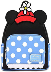 LOUNGEFLY Positively Minnie Mouse Polka Dot Mini Backpack Standard