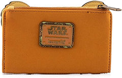 LOUNGEFLY Star Wars Wicket Ewok Cosplay Faux Leather Wallet