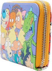 LOUNGEFLY Nickelodeon Nick 90s Zip Around Wallet