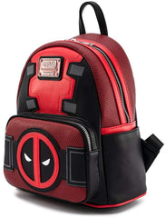LOUNGEFLY Deadpool Merc with a Mouth Cosplay Womens Double Strap Shoulder Bag Purse