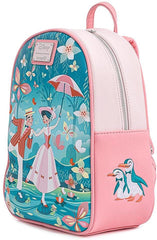 LOUNGEFLY Disney Mary Poppins Jolly Holiday Womens Double Strap Shoulder Bag Purse