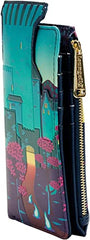 LOUNGEFLY Disney Brave Princess Castle Series Flap Wallet