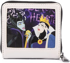 LOUNGEFLY Disney Villains Club Polaroid Zip-Around Wallet Villains Club One Size