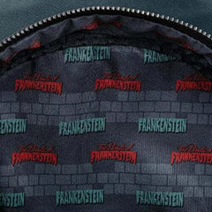 LOUNGEFLY Universal Monsters Frankie and Bride Cosplay Backpack