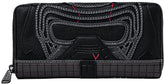 LOUNGEFLY Star Wars Kylo Ren Faux Leather Zip Wallet