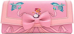 LOUNGEFLY Disney Cinderella 70th Anniversary Dress Flap Wallet