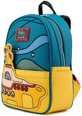 LOUNGEFLY The Beatles Yellow Submarine Womens Double Strap Shoulder Bag Purse