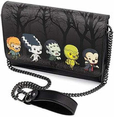 LOUNGEFLY Universal Monsters Chibi Linechain Strap Crossbody