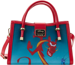 LOUNGEFLY Disney Mulan Princess Scene Crossbody Bag