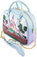 LOUNGEFLY Disney Princess Castle Sleeping Beauty Crossbody