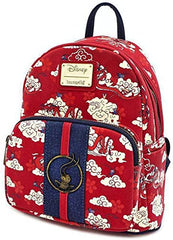 LOUNGEFLY Mushu Cloud Print Mini Backpack