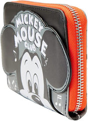 LOUNGEFLY Disney 100 Mickey Mouse Club Zip Around Wallet