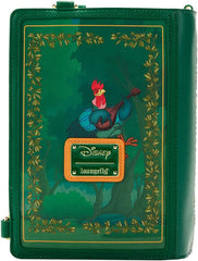 LOUNGEFLY Disney Robin Hood Book Convertible Crossbody
