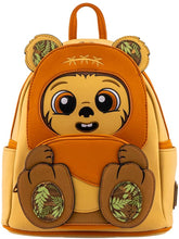 LOUNGEFLY Star Wars Wicket Ewok Footsie Cosplay Womens Double Strap Shoulder Bag Purse
