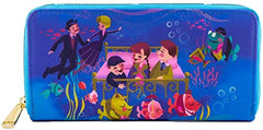 LOUNGEFLY Disney Bedknobs and Broomsticks Underwater Faux Leather Wallet