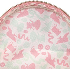LOUNGEFLY Disney Cinderella Peek A Boo Womens Double Strap Shoulder Bag Purse