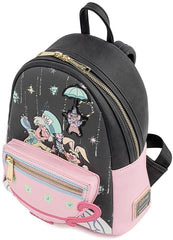 LOUNGEFLY Disney Alice in Wonderland A Very Merry Birthday To You Womens Double Strap Shoulder Bag Purse