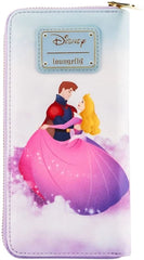 LOUNGEFLY Disney Princess Castle Series Sleeping Beauty Zip-Around Wallet Princess Castle Series Sleeping Beauty One Size