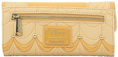 LOUNGEFLY Disney Beauty and The Beast 30th Anniversary Belle Cosplay Flap Wallet