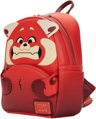 LOUNGEFLY Disney Pixar Turning Red Cosplay Womens Double Strap Shoulder Bag Purse