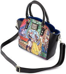 Loungefly Disney Princess Castle Series Belle Crossbody Bag
