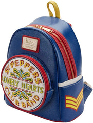 LOUNGEFLY The Beatles SGT Peppers Womens Double Strap Shoulder Bag Purse