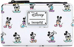 LOUNGEFLY Mickey Mouse Pastel Poses Wallet