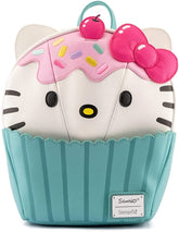 LOUNGEFLY Sanrio Hello Kitty Cupcake Adult Womens Double Strap Shoulder Bag Purse