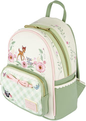 Loungefly 's Bambi Springtime Gingham Mini Backpack