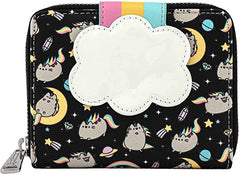 Loungefly Pusheen Rainbow Unicorn Zip Around Wallet