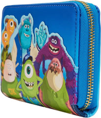 LOUNGEFLY Monster's University Scare Games Zip Around Wallet