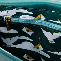 LOUNGEFLY Harry Potter Golden Hogwarts Crossbody Bag