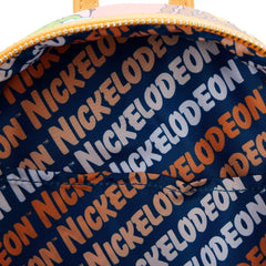 LOUNGEFLY Nickelodeon Nick 90's Color Block Double Strap Shoulder Bag