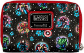 LOUNGEFLY Marvel Avengers Tattoo Zip Around Wallet Marvel - Avengers One Size