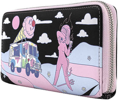 Loungefly Valfre Lucy Ice Cream Truck Zip Around Wallet