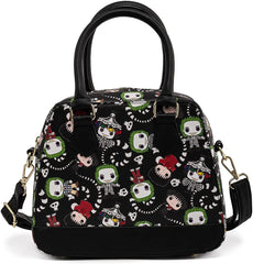 POP BY LOUNGEFLY BEETLEJUICE AOP CROSSBODY