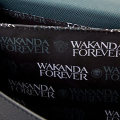 LOUNGEFLY Black Panther Wakanda Forever Crossbody Bag