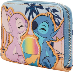LOUNGEFLY Disney Lilo and Stitch Snow Cone Date Night Wallet