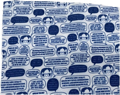 LOUNGEFLY NBC The Office Dwight Shcrutte AOP Mini Backpack