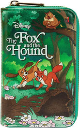 LOUNGEFLY Disney Fox and the Hound Classic Books Wallet