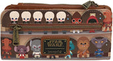 LOUNGEFLY Star Wars Cantina Scene Bifold Wallet