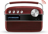 SAREGAMA Carvaan SC01 Portable Digital Music Player - Hindi (with App WiFi, Cherrywood)
