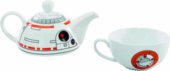 Star Wars BB-8 Ceramic Teapot and Cup Set 12 Ounce Pot, 6 Ounce Mug